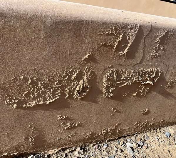 Synthetic Stucco Blistering Bubbling